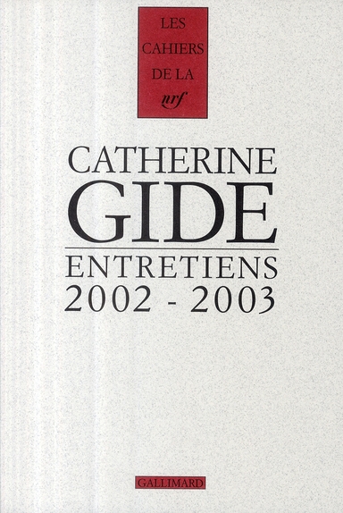 Entretiens 2002-2003