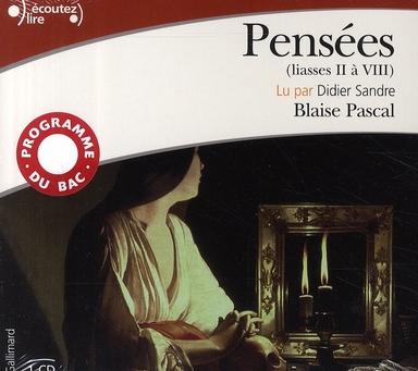 Pensées (liasses II à VIII). 1 CD audio