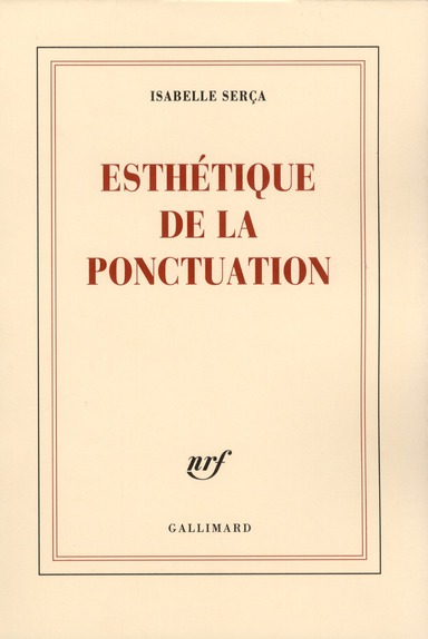 Esthétique de la ponctuation
