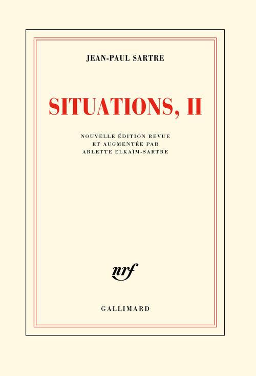 Situations. Tome 2, septembre 1944-décembre 1946, Edition revue et augmentée