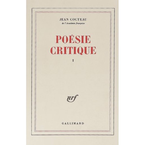 Poésie critique. Tome 1