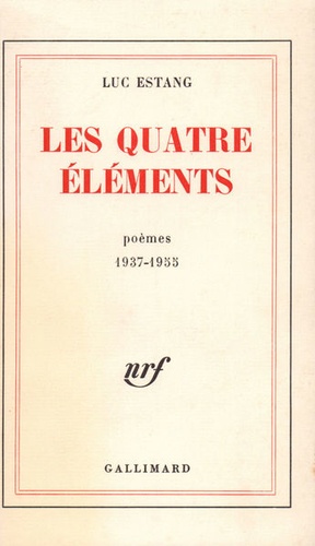 Les quatre éléments (1937-1955)
