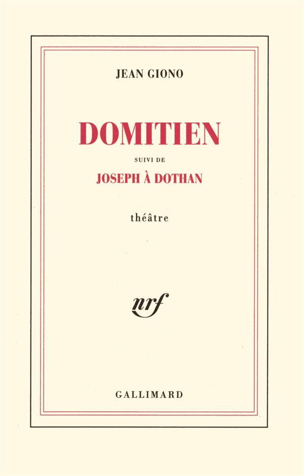 Domitien. Suivi de Joseph à Dothan