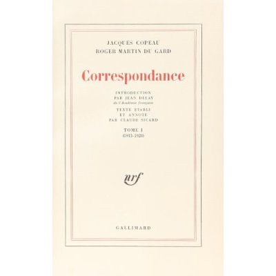 Correspondance. Tome 1, 1913-1928