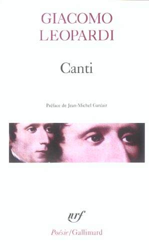 Canti. (avec un choix des) êuvres morales