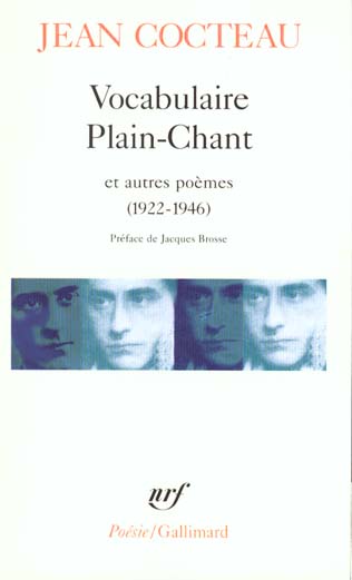 Vocabulaire. Plain chant. L'ange Heurtebise. Par lui même. C
