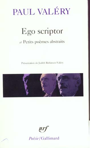 Poèmes et petits poèmes abstraits. Poésie. Ego scriptor