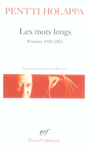 Les mots longs. Poèmes 1950-2003