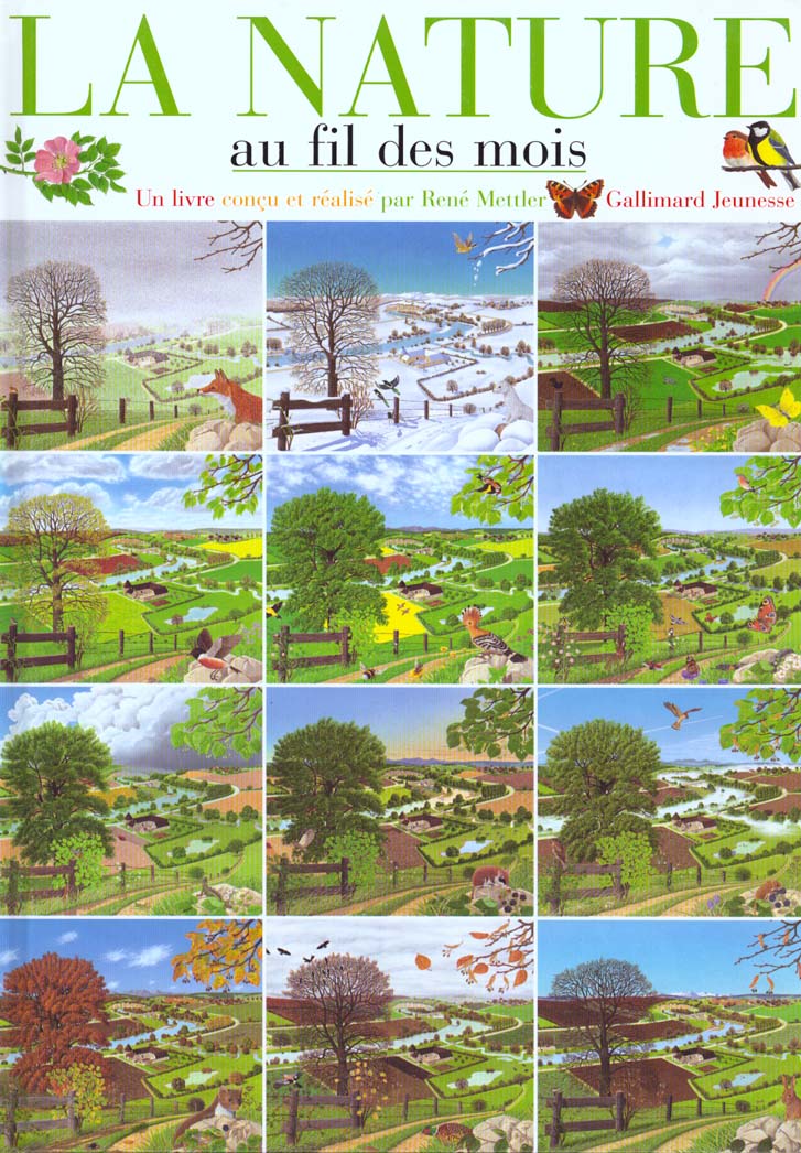 La nature au fil des mois