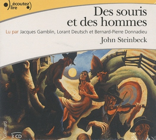 Des souris et des hommes. 3 CD audio