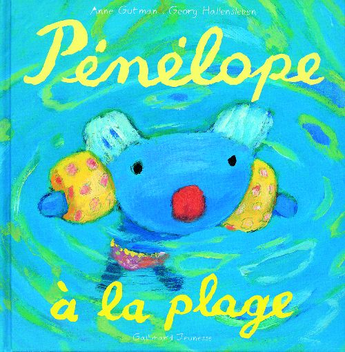 Pénélope tête en l'air : Pénélope à la plage