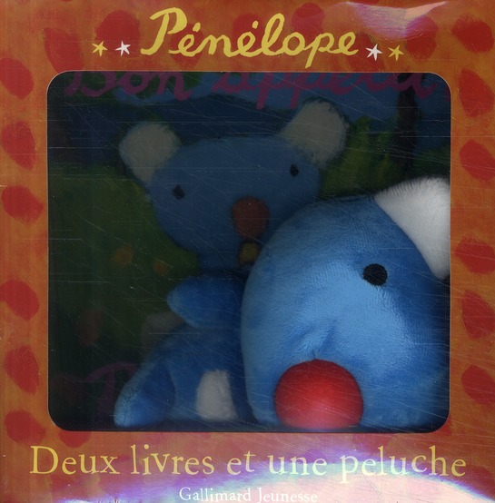 Coffret Pénélope. Deux livres et une peluche