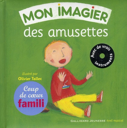 Mon imagier des amusettes. Avec 1 CD audio