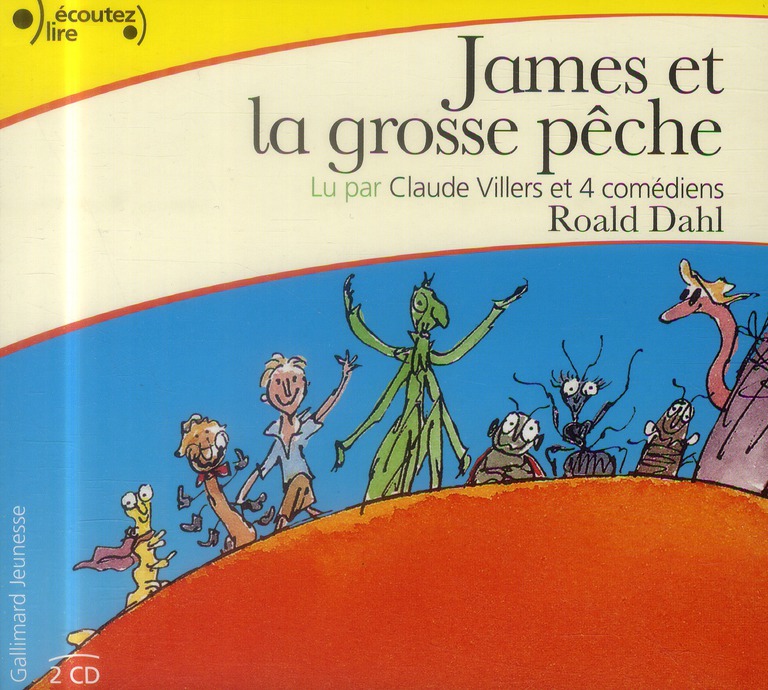 James et la grosse pêche. 2 CD audio
