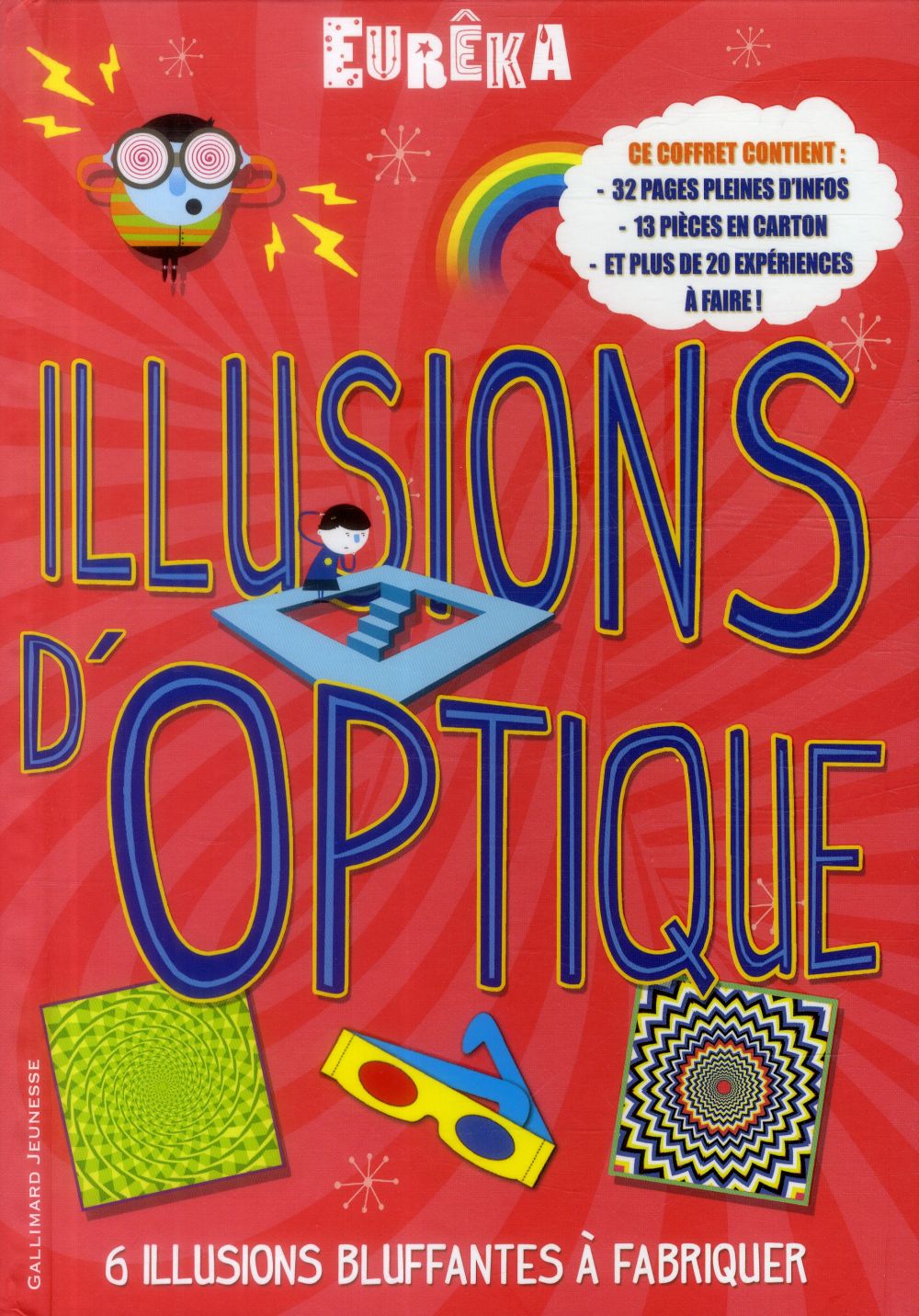Les illusions d'optique. Avec 13 pièces en carton