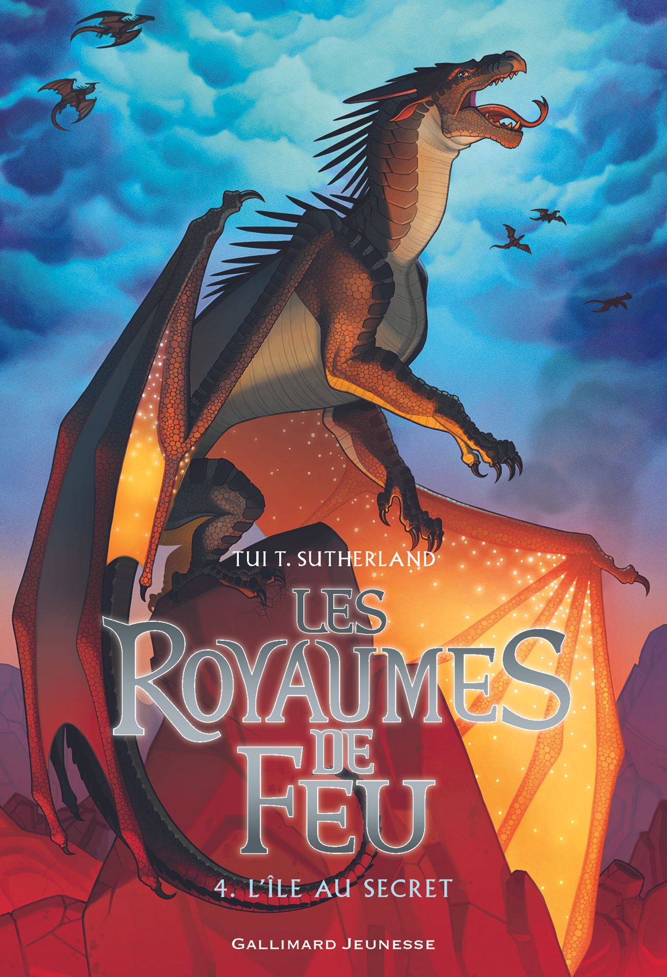 Les royaumes de feu Tome 4 : L'île au secret