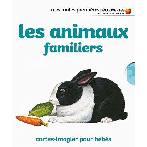 Les animaux familiers. cartes-imagier pour bébés