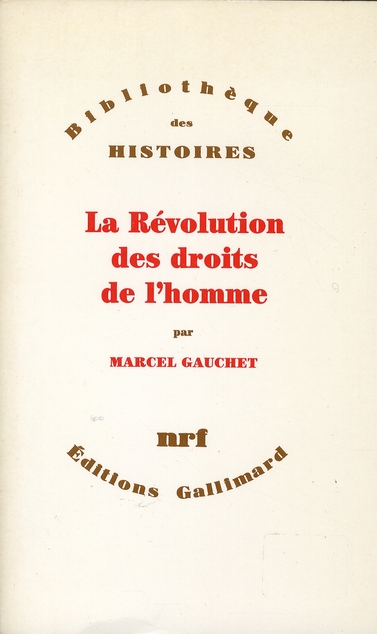 La Révolution des droits de l'homme