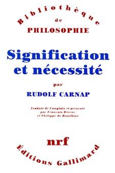 Signification et nécessité