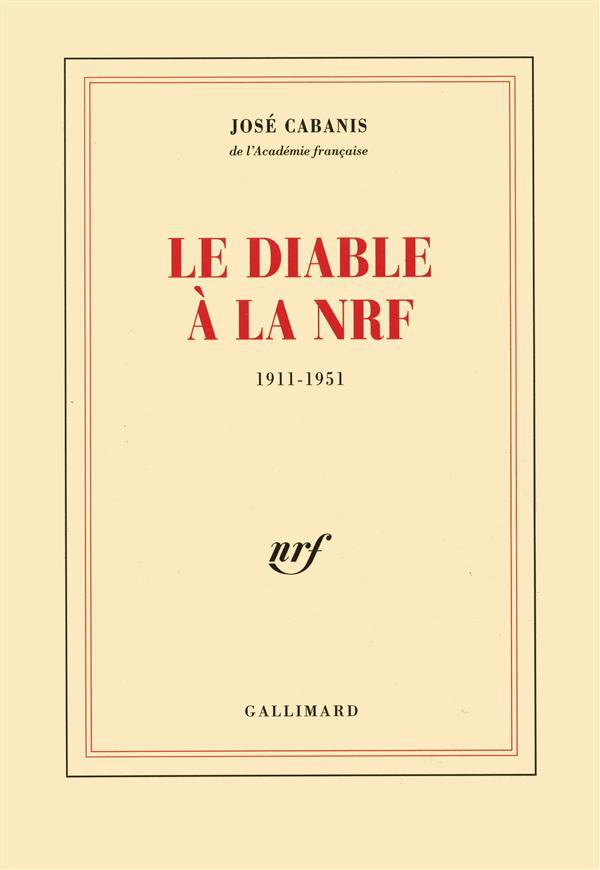 Le diable à la NRF