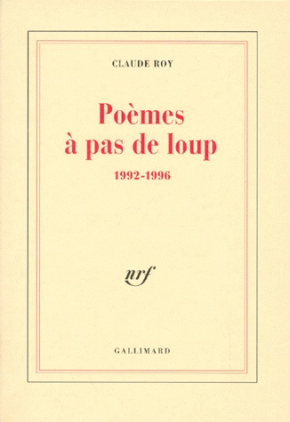 Poèmes à pas de loup. 1992-1996