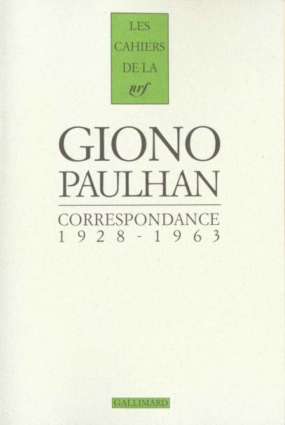 Correspondance 1928-1963