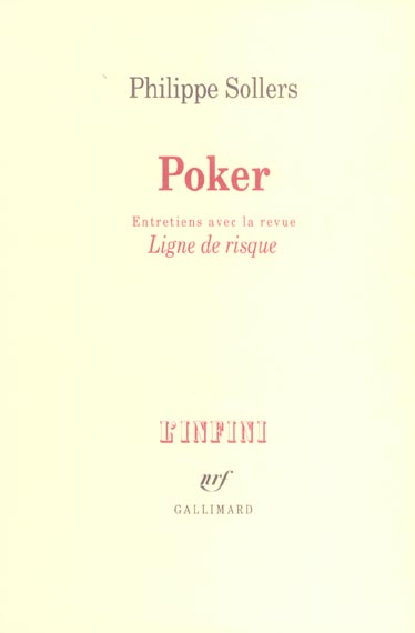 Poker. Entretiens avec la revue Ligne de risque