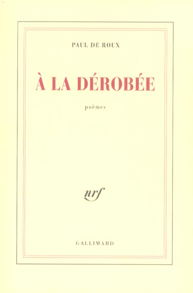 A la dérobée