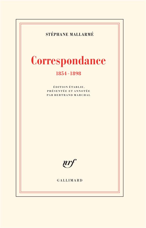 Correspondance. 1854-1898