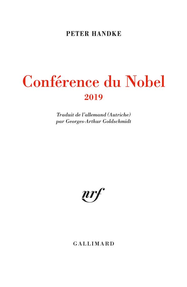 Conférence du Nobel