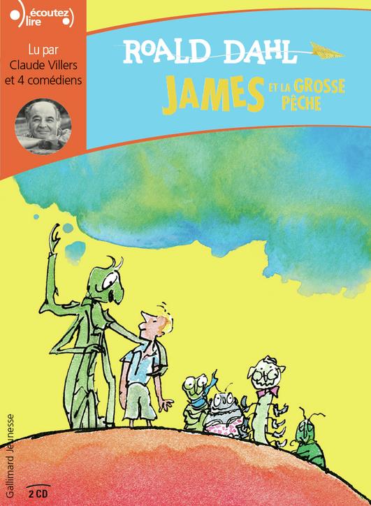 James et la grosse pêche. 2 CD audio MP3
