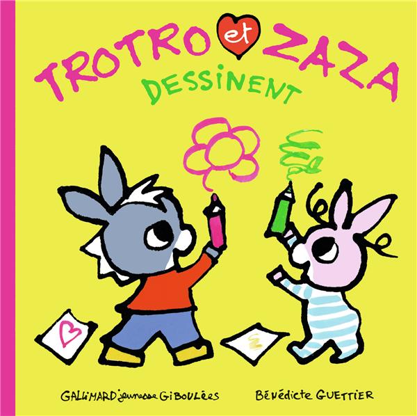 Trotro et Zaza : Trotro et Zaza dessinent