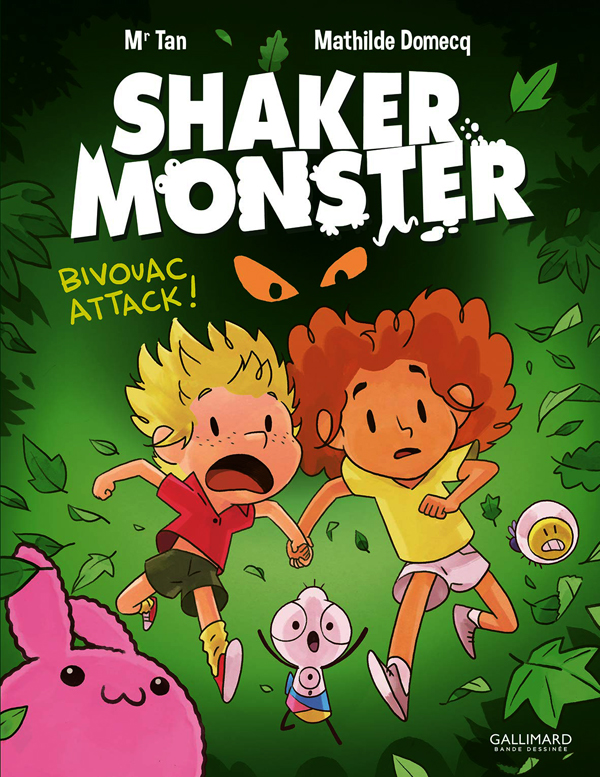 Shaker Monster Tome 4 : Bivouac attack ! Avec en cadeau des tatouages 100% monstres