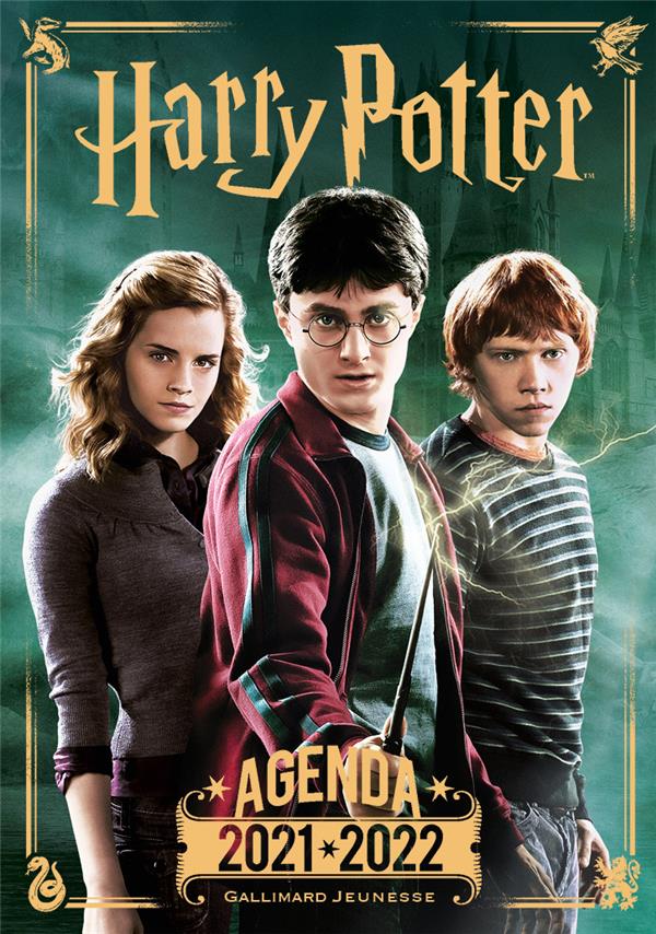 Agenda Harry Potter. Avec de nouveaux quiz et des stickers, Edition 2021-2022