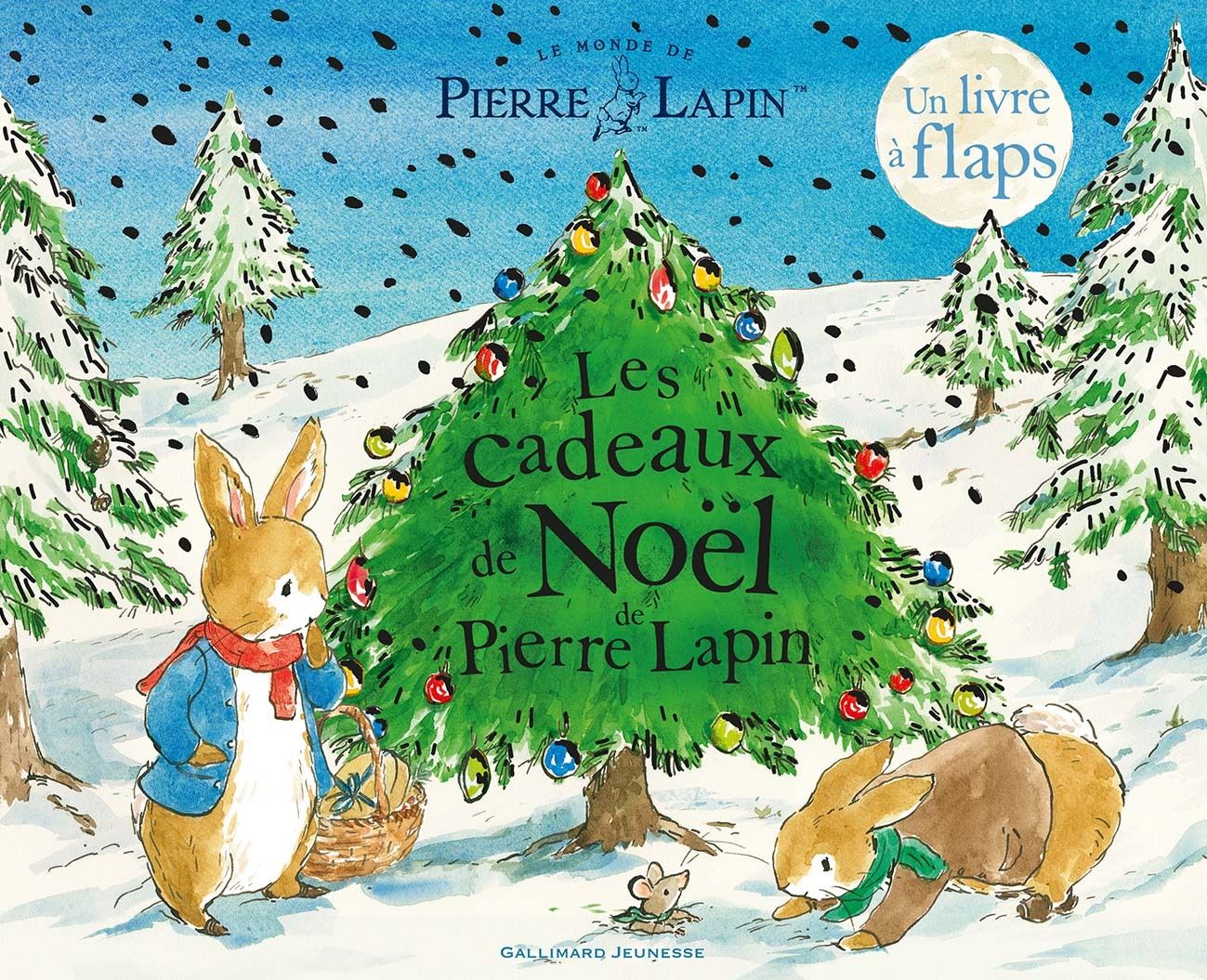Le monde de Pierre Lapin : Les cadeaux de Noël de Pierre Lapin. Un livre à flaps