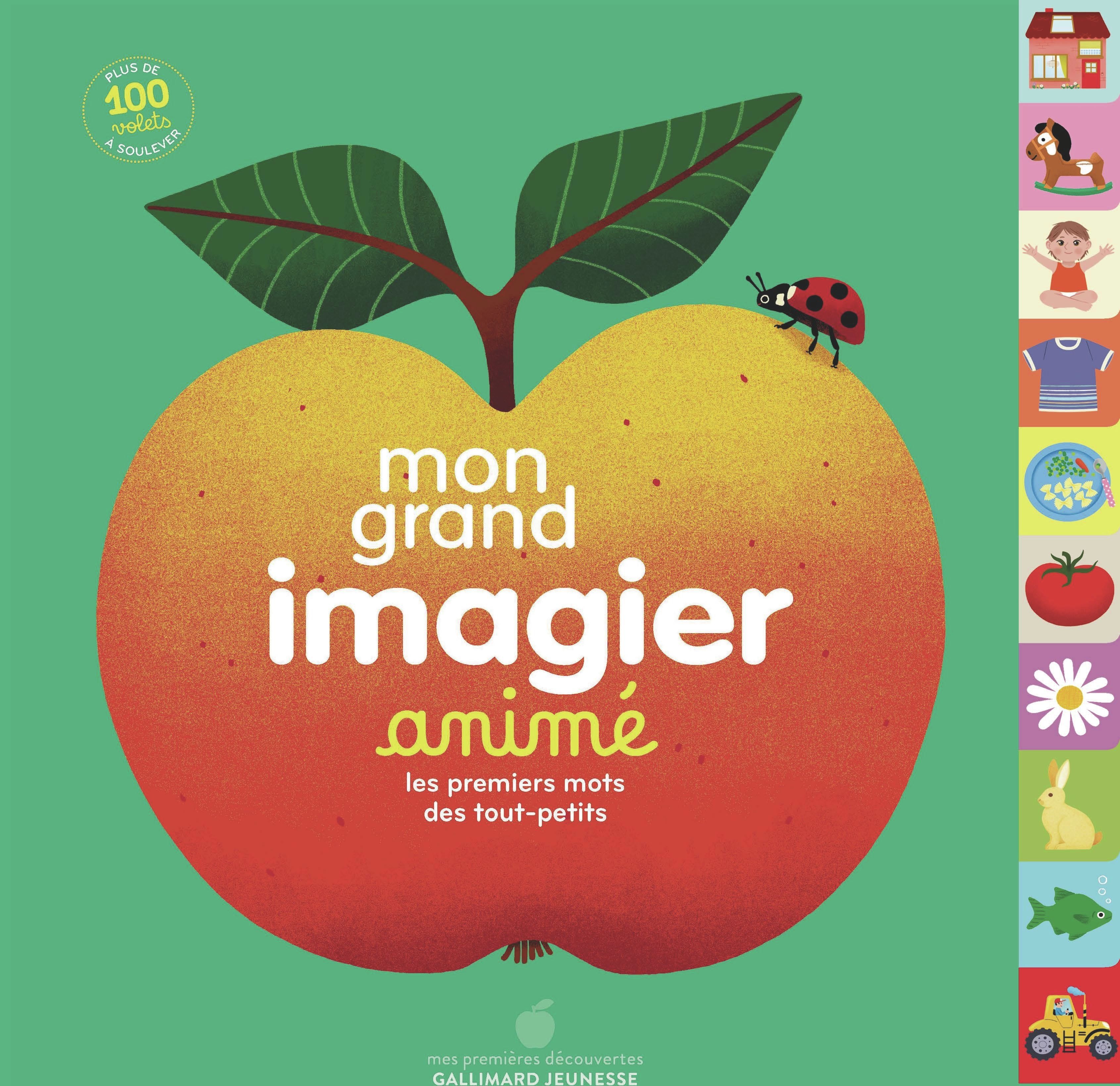 Mon grand imagier animé. Les premiers mots des tout-petits