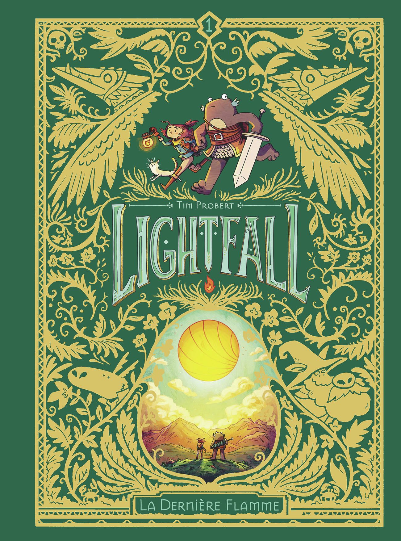 Lightfall Tome 1 : La dernière flamme. Edition collector