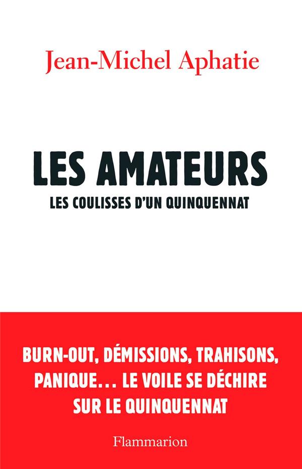 Les amateurs. Les coulisses d'un quinquennat