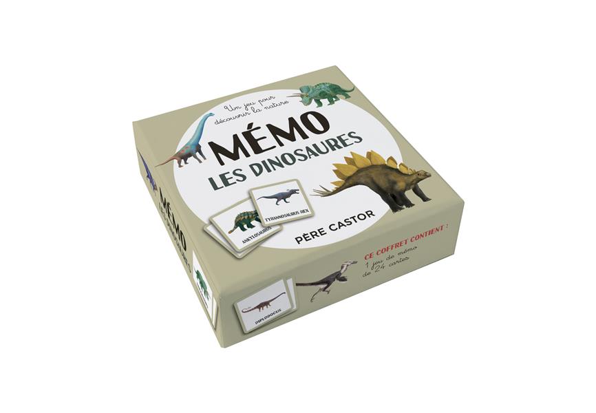 MEMO DES DINOSAURES - UN JEU POUR LES PETITES MAINS