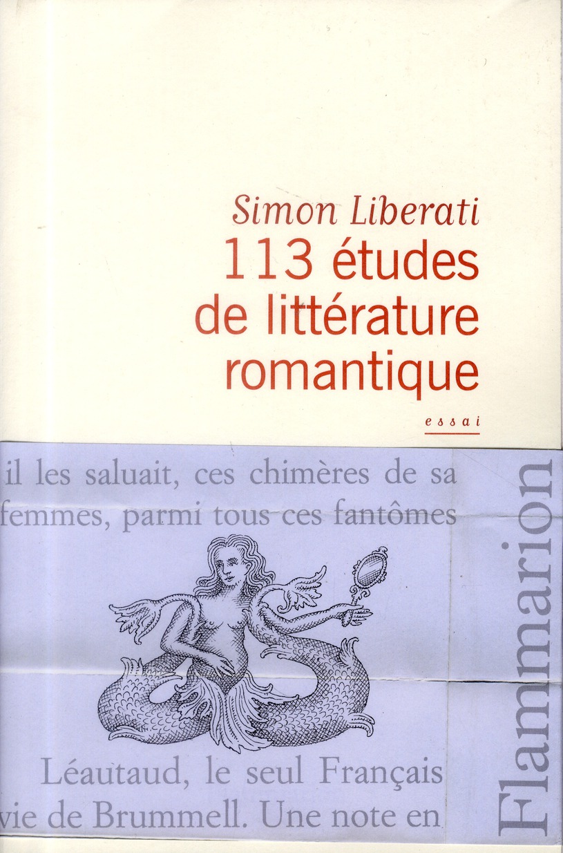 113 études de littérature romantique