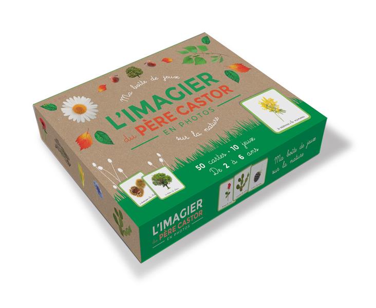 L'IMAGIER DU PERE CASTOR - MA BOITE DE JEUX SUR LA NATURE