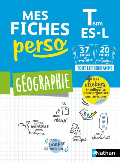 Géographie Tles ES-L. Edition 2019