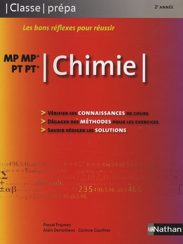 Chimie MP-MP*-PT-PT*