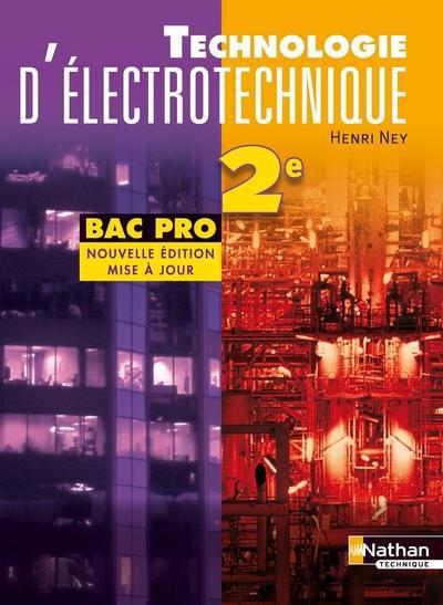 Technologie d'électrotechnique 2e Bac Pro