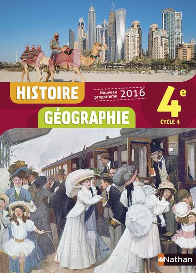 Histoire Géographie 4e Cycle 4. Edition 2016