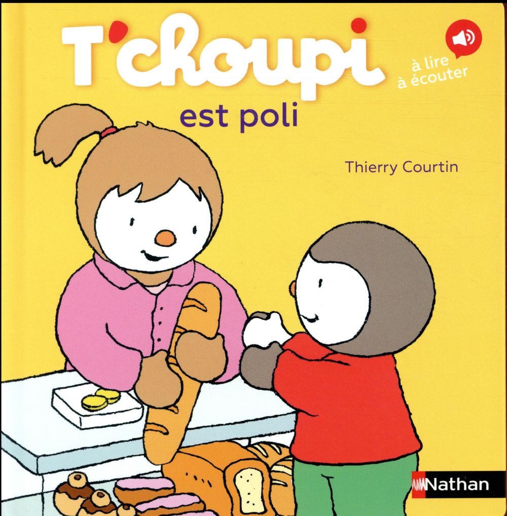T'choupi, l'ami des petits Tome 43 : T'choupi est poli
