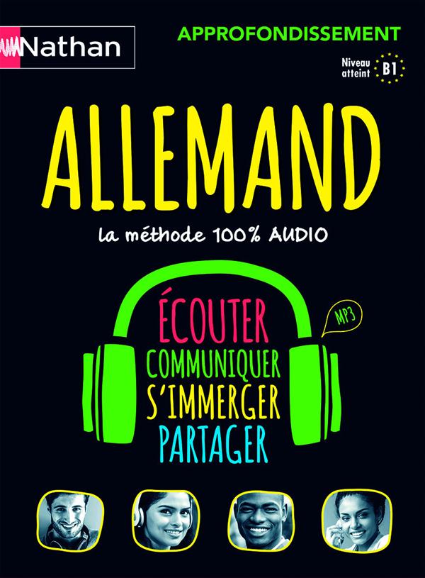 Coffret Allemand approfondissement. B1, Edition 2016, avec 4 CD audio