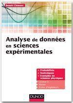 Analyse de données en sciences expérimentales. Probabilités et statistiques, avec exemples en scienc