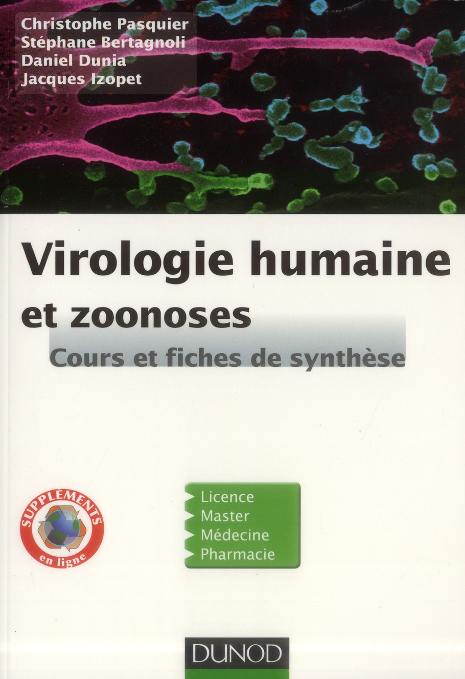 Virologie humaine et zoonoseS. Cours et fiches de synthèse