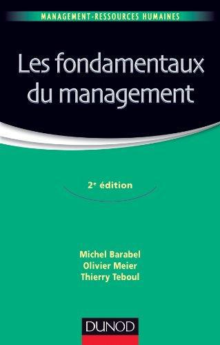 Les fondamentaux du management. 2e édition